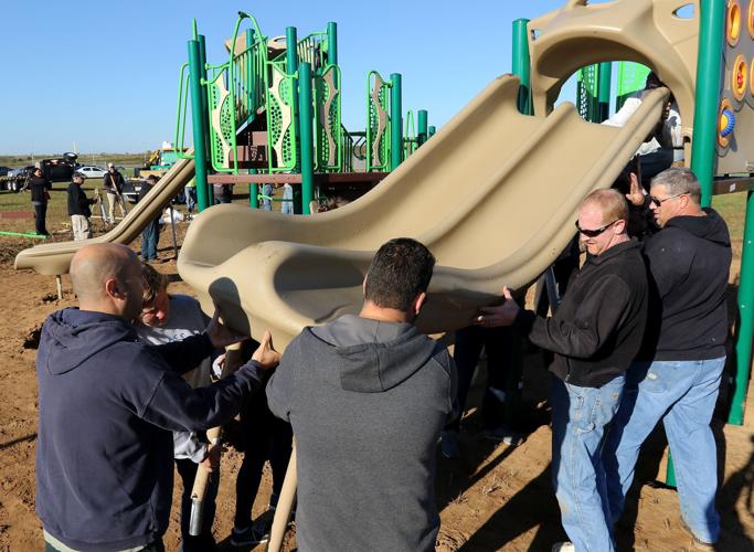 Volunteer efforts, donations transform Jeffers Road Park Front Page