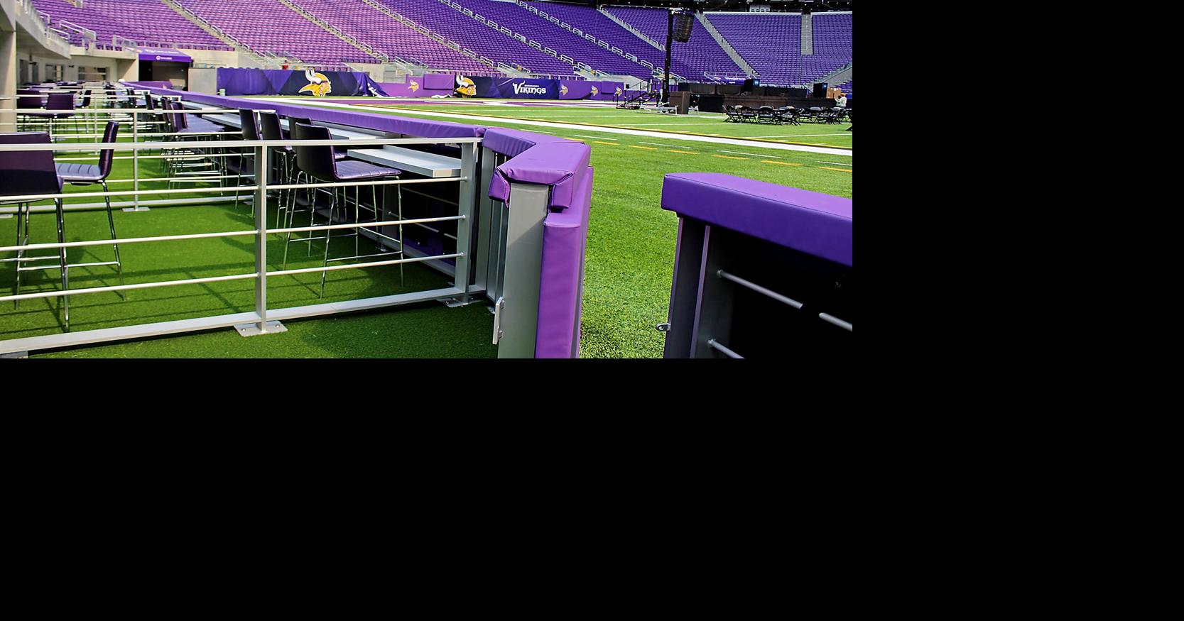 Turf Suite at the New Minnesota Vikings stadium in Minnesota : r/sports