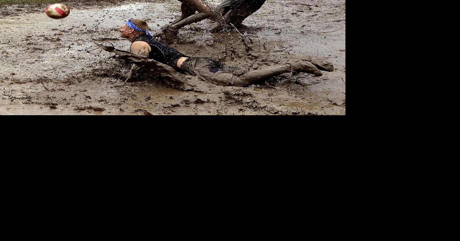 Fall Creek Fun Fest serves up good clean fun with mud volleyball