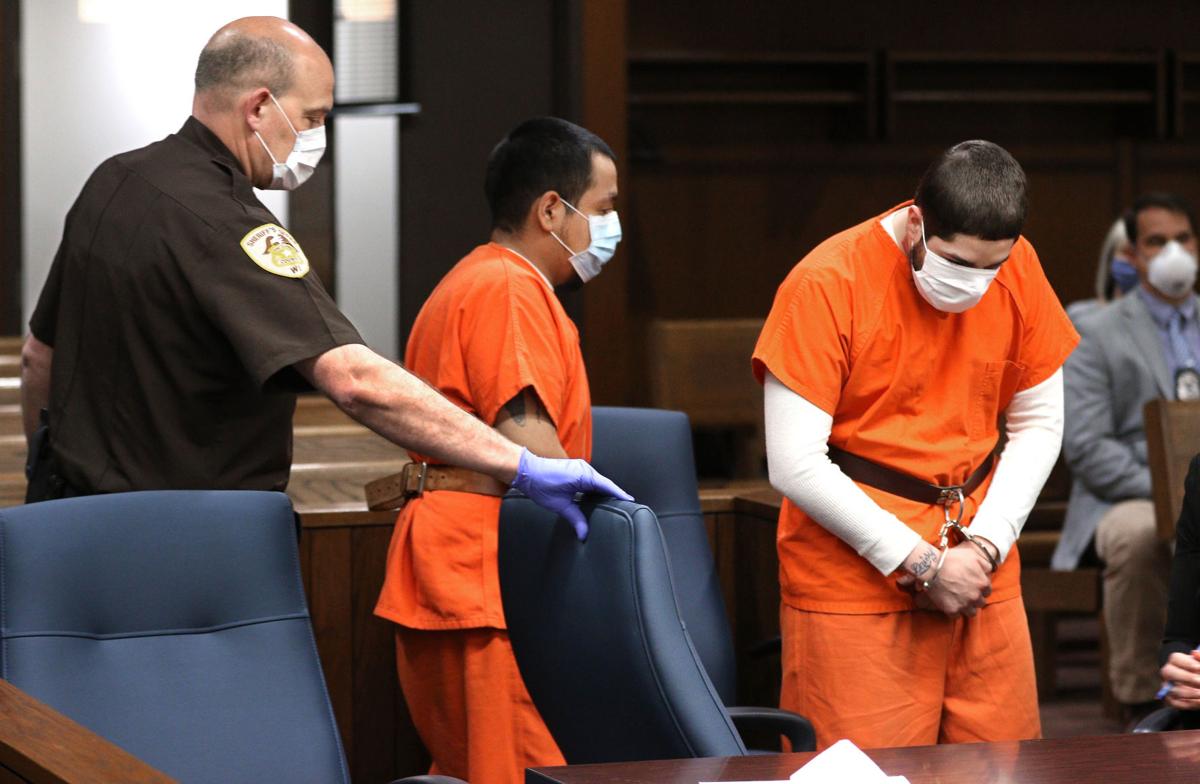 Murder defendants bound over for trial Front Page leadertelegram com