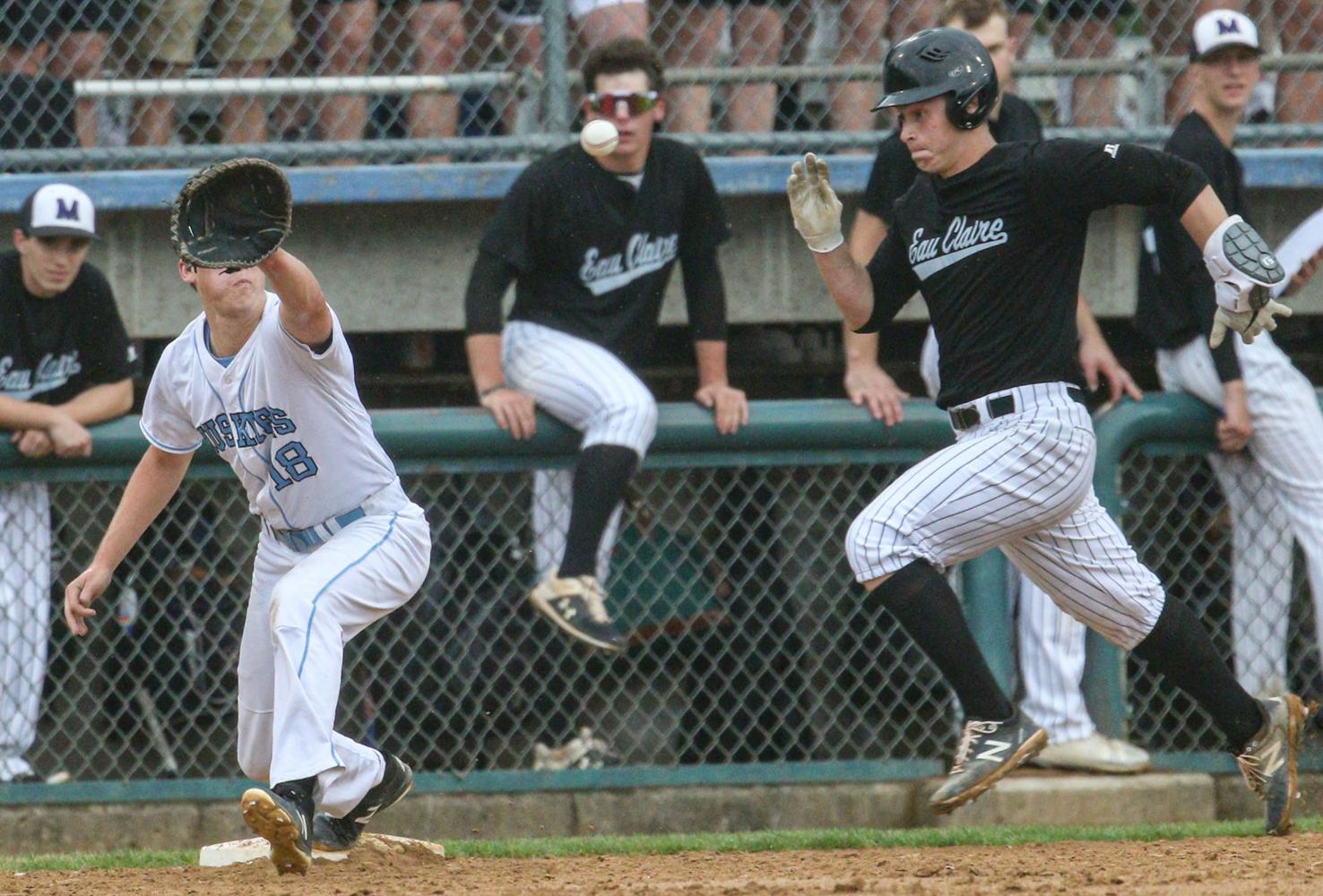 Eau Claire Memorial at Eau Claire North baseball
