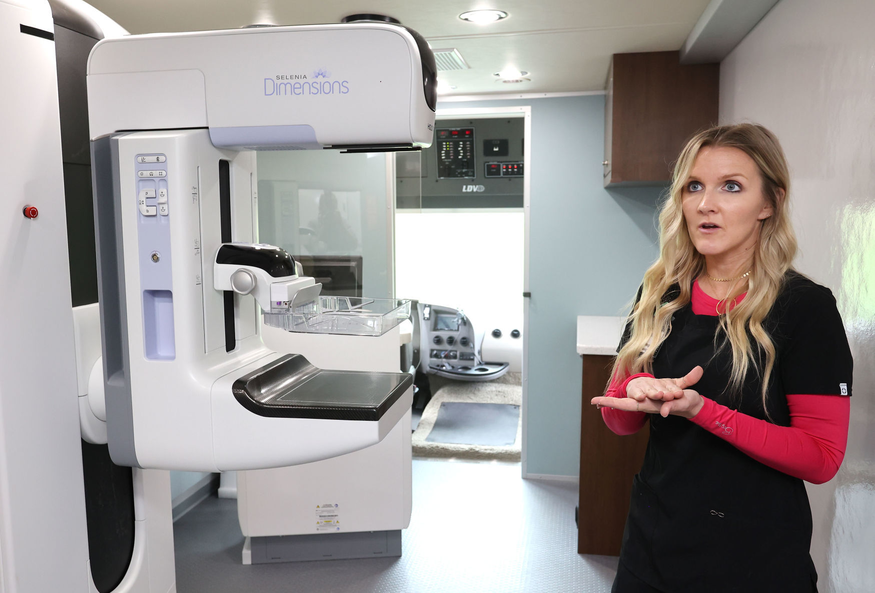 Hitting the highway New bus will provide mammograms in rural