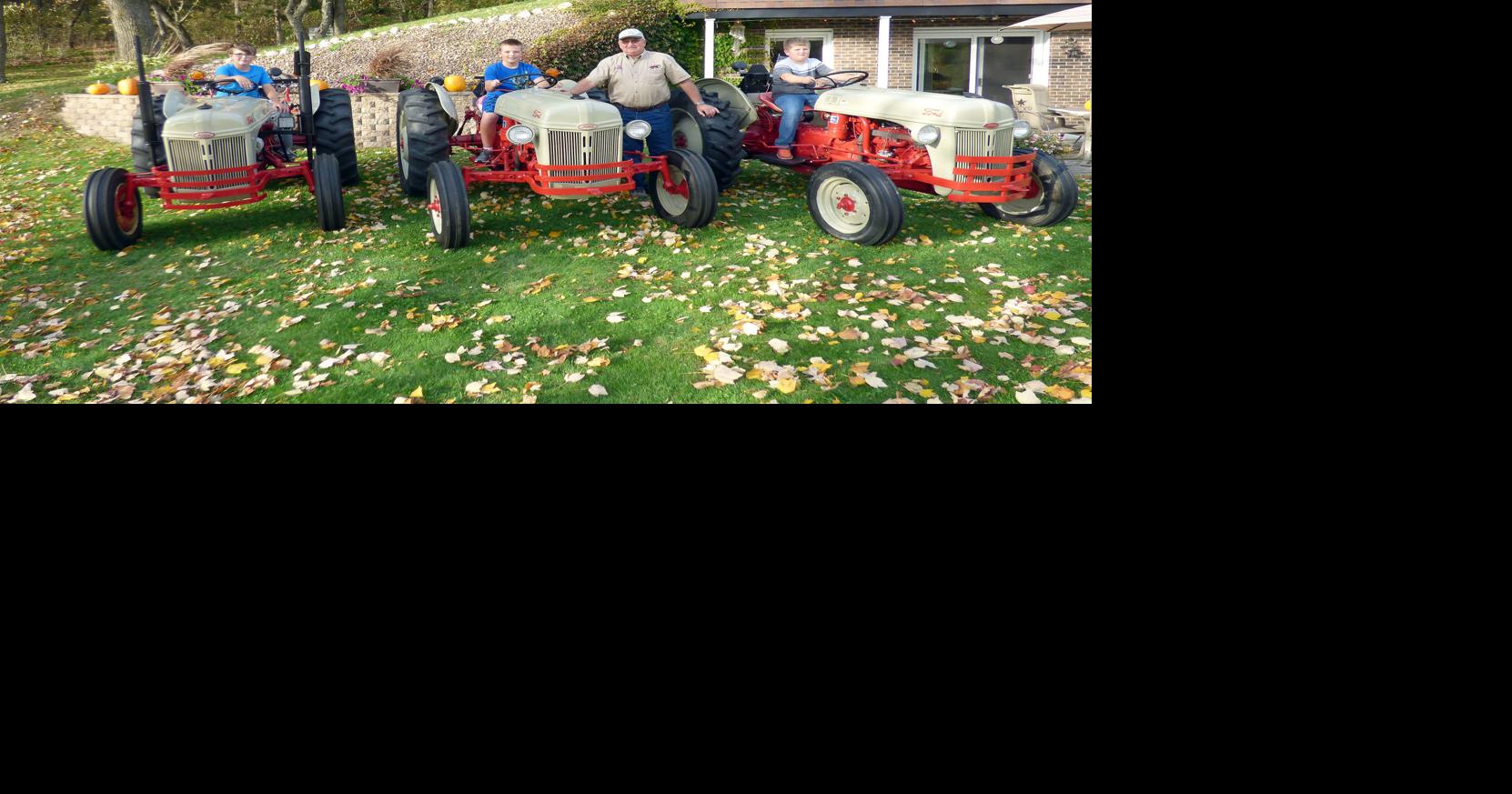 Ford Family Donald Jahr Of Blair Took On Ford 8n Tractor Restoration Projects For His Grandsons Country Life News Leadertelegram Com