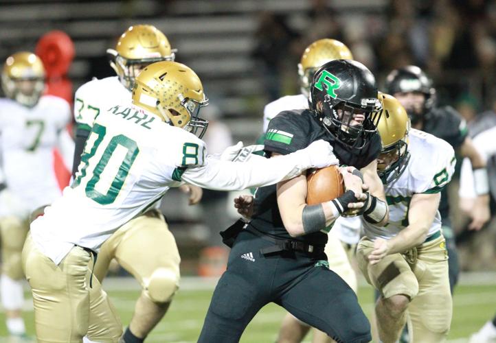 Prep football playoffs: Regis' Root does it all in victory over Colby ...