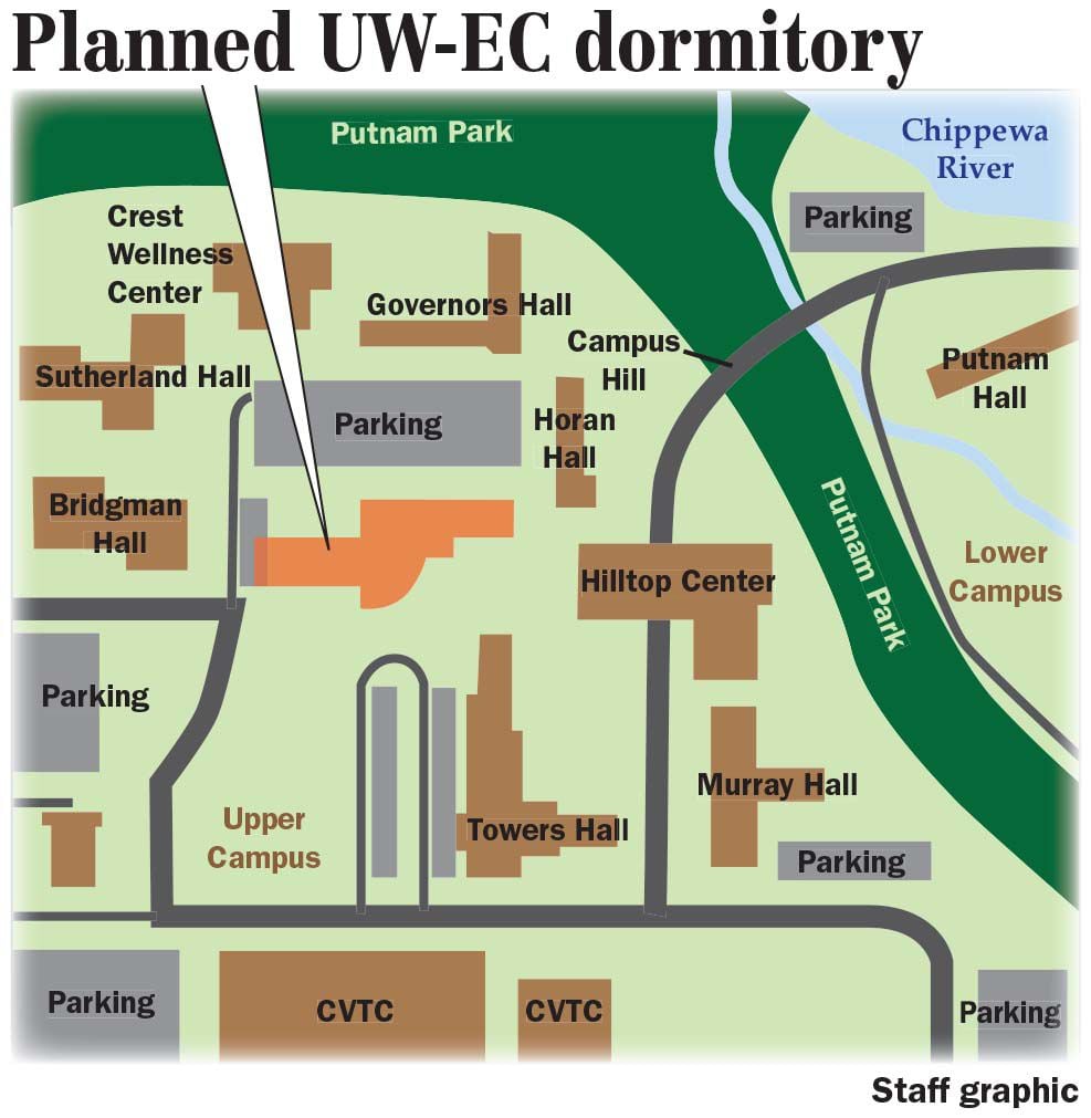 Eau Claire Campus Map