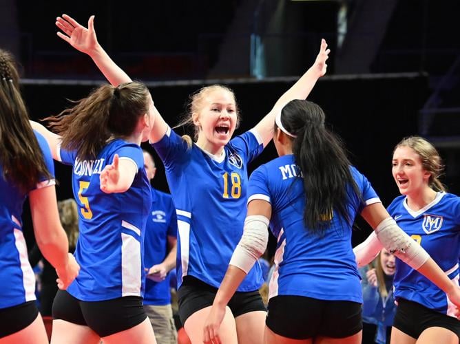Photo gallery McDonell vs. WonewocCenter volleyball Sports