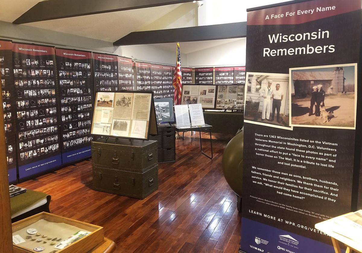 Highground exhibit features photos of all state residents on Vietnam Wall |  Front Page | leadertelegram.com
