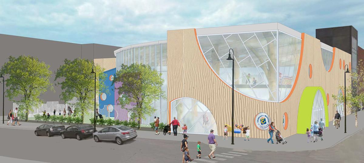 Children's Museum of EC design to feature trees, windows ...