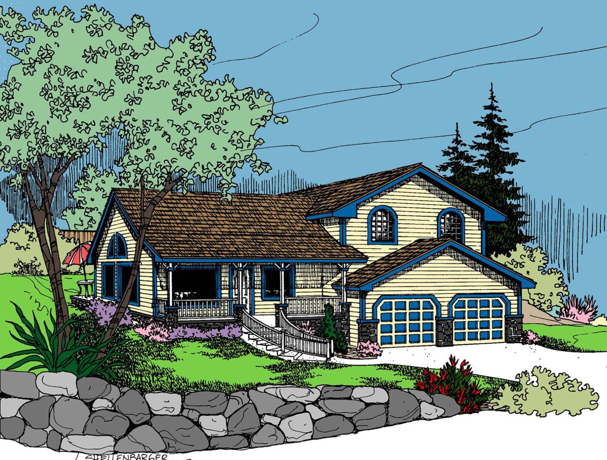 Vaulted Ceilings Add Space To Split Level Three Bedroom Ranch