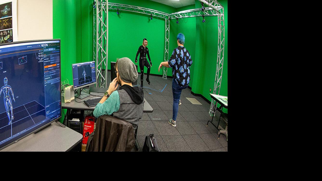 New motion capture studio gives students latest animation technology Front Page