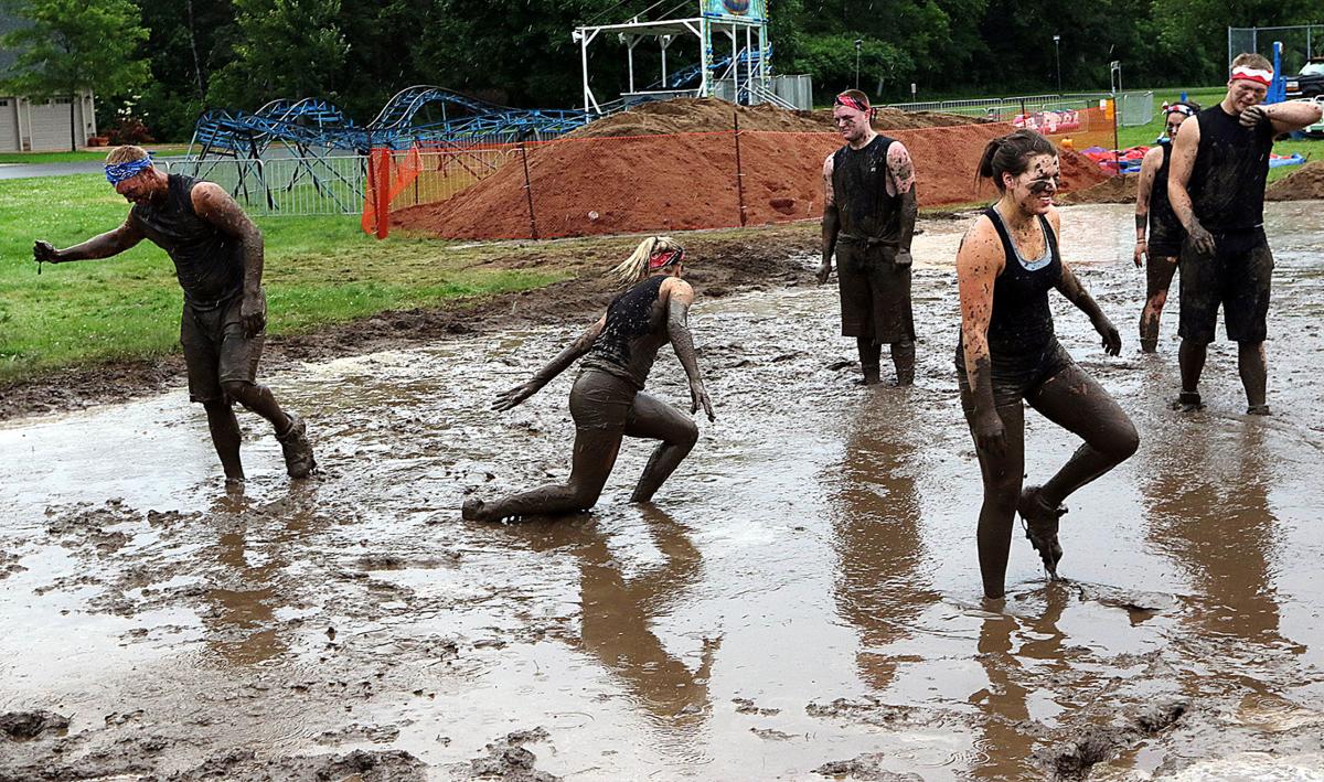 Fall Creek Fun Fest serves up good clean fun with mud volleyball