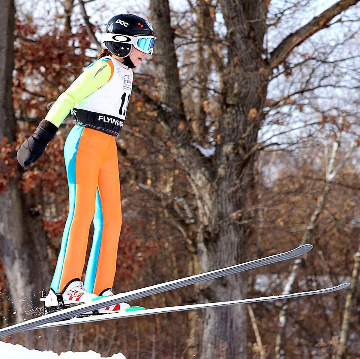 Ski Jumping Flying Eagles Take Three Firsts At Home Invite Sports Leadertelegram Com