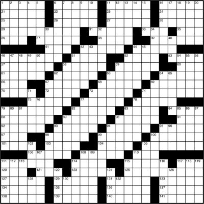 TODAY #39 S CROSSWORD PUZZLE Crosswords leadertelegram com
