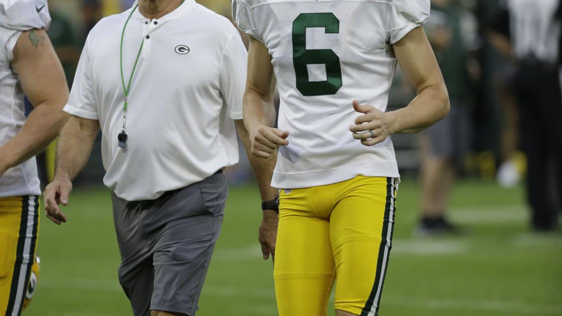 Packers Training Camp Green Bay Drafted Scott With Hopes Of Ending Punting Woes Sports Leadertelegram Com
