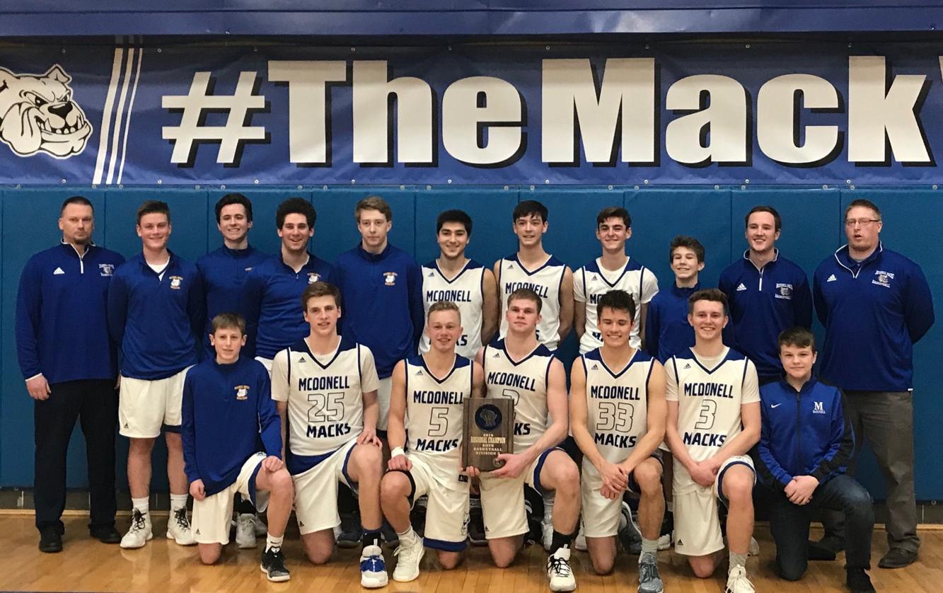 Boys hoops playoffs McDonell survives late Prentice push to win