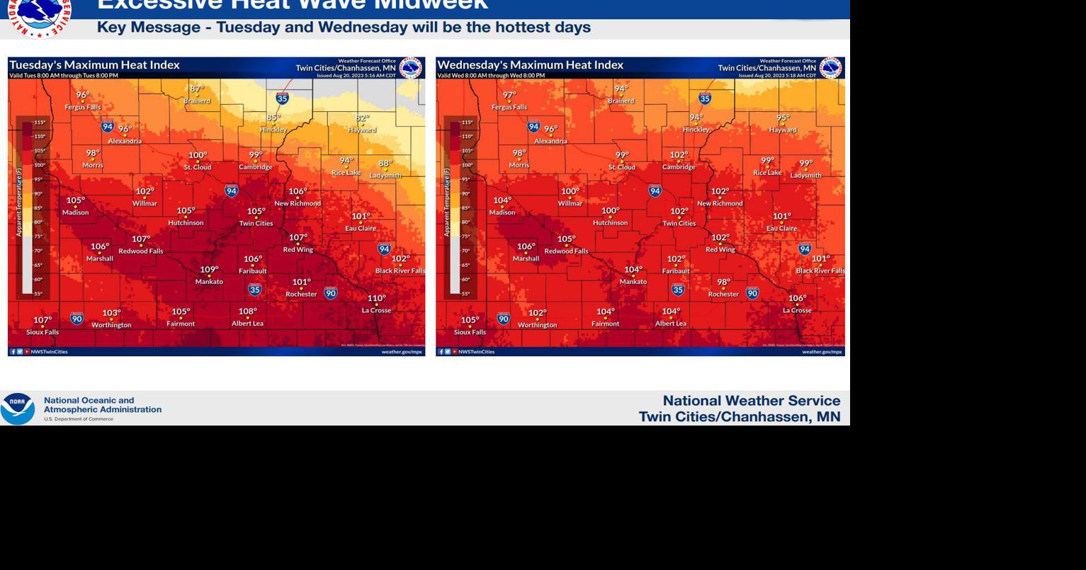 Hot week looms for region | Front Page | leadertelegram.com