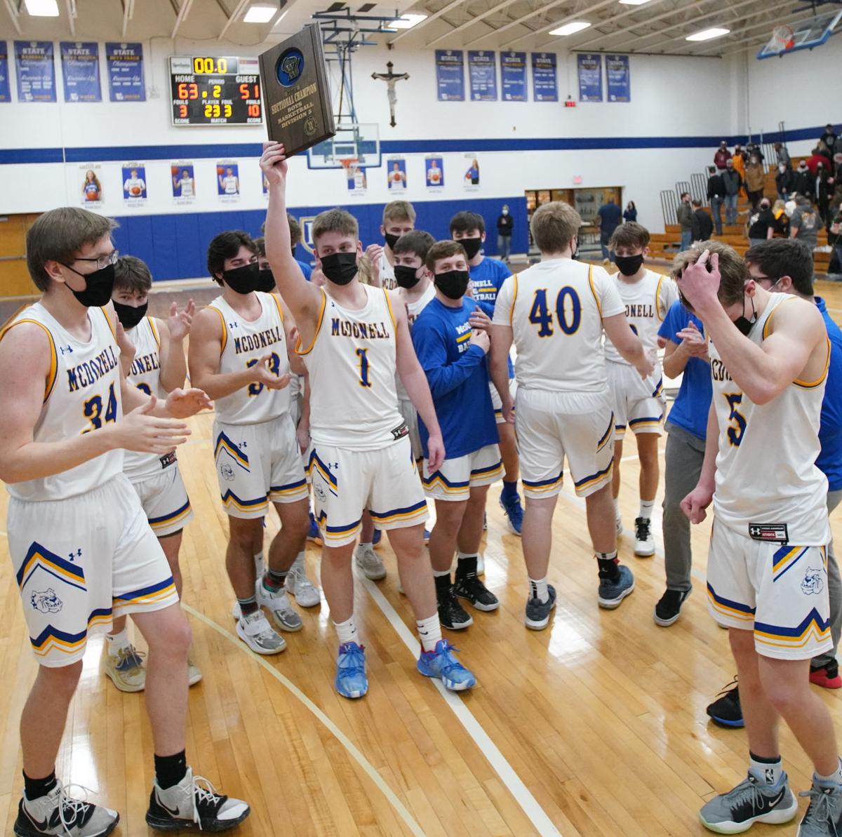 Photo gallery Turtle Lake at McDonell boys basketball Sports