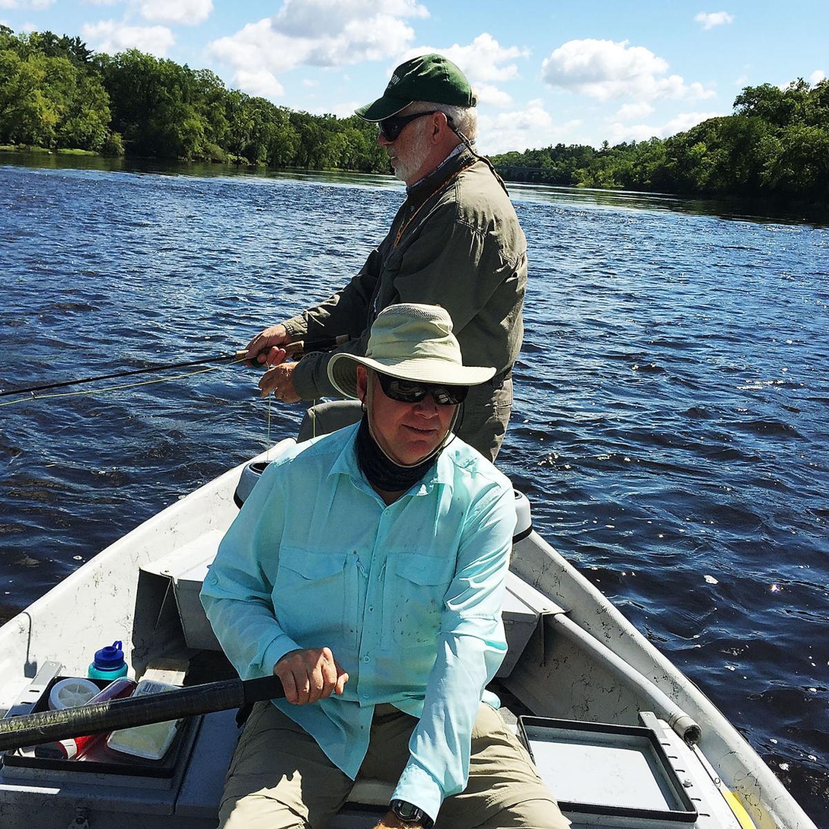 Knight Life Spinning for success on late summer Chippewa River fishing
