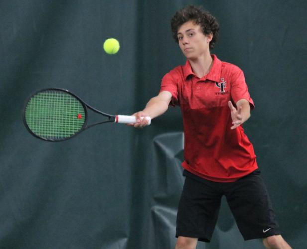 Photo gallery Division 1 boys tennis sectional at Menard YMCA Tennis Center Sports