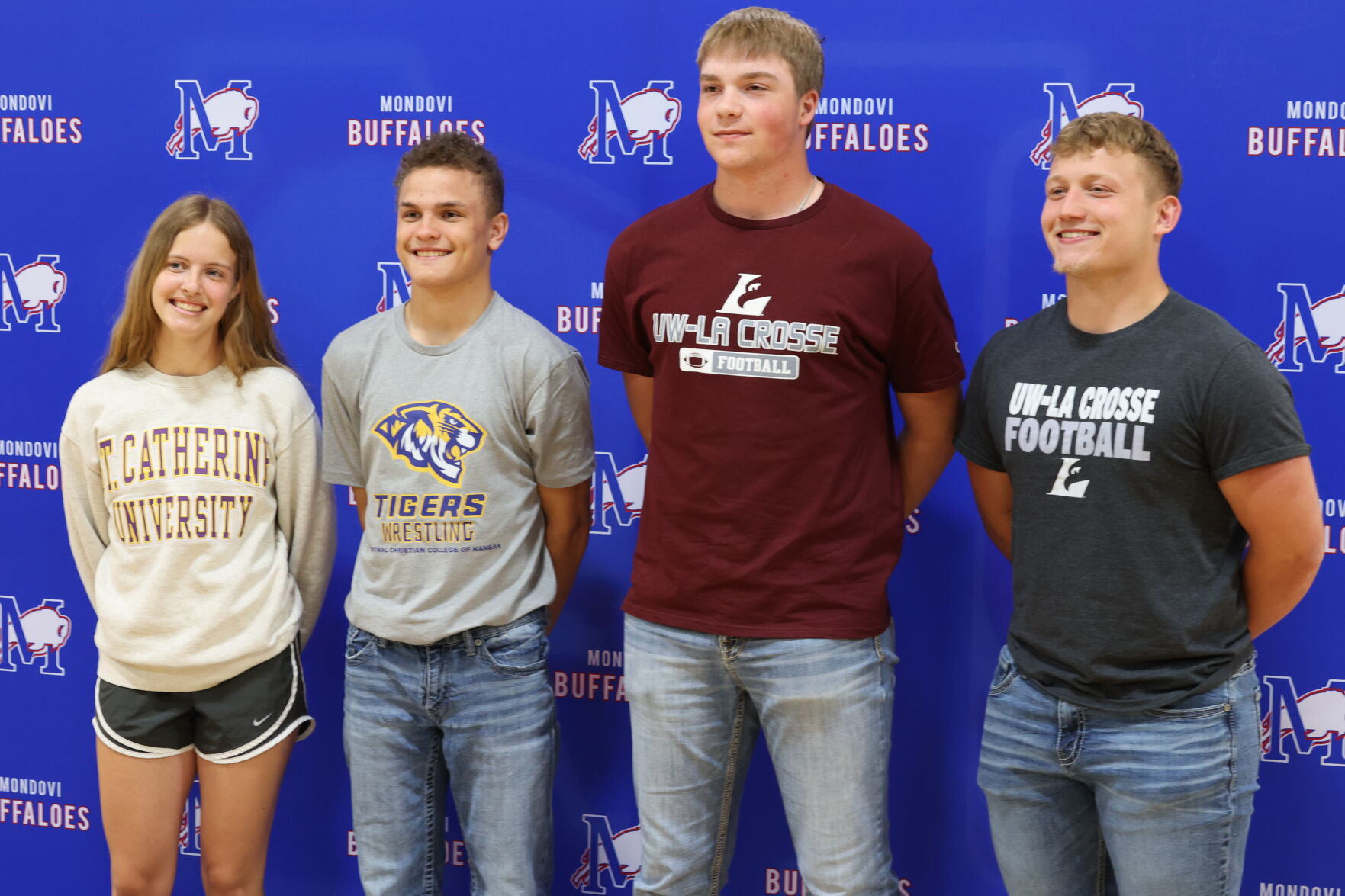 Mondovi honors four in college signing day ceremony