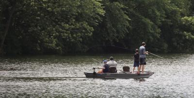 Fishing on Half Moon Lake