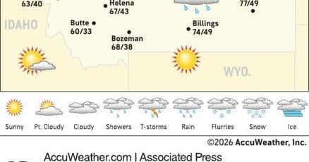 AP CC MT0908 WEATHER MAP