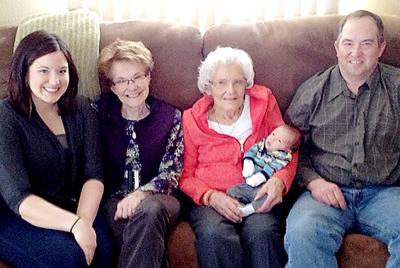 Five generations