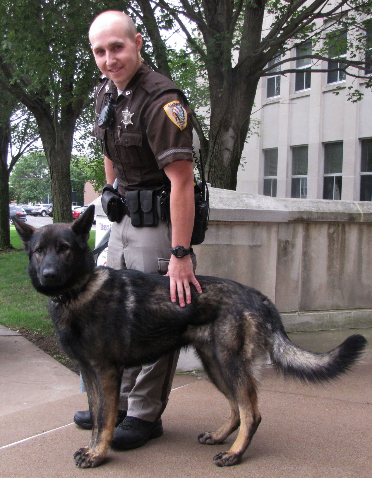 K 9 joins Chippewa County sheriff s office Front Page