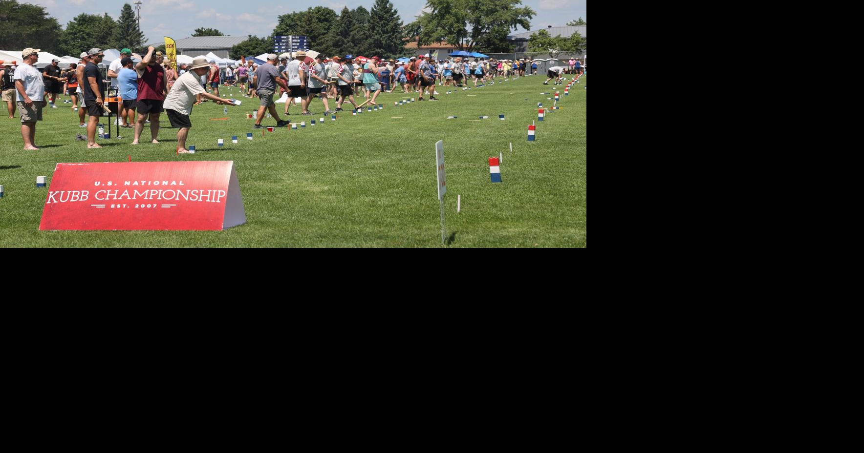 'Kubb fever' continues in Eau Claire at 19th U.S. National Kubb Championship