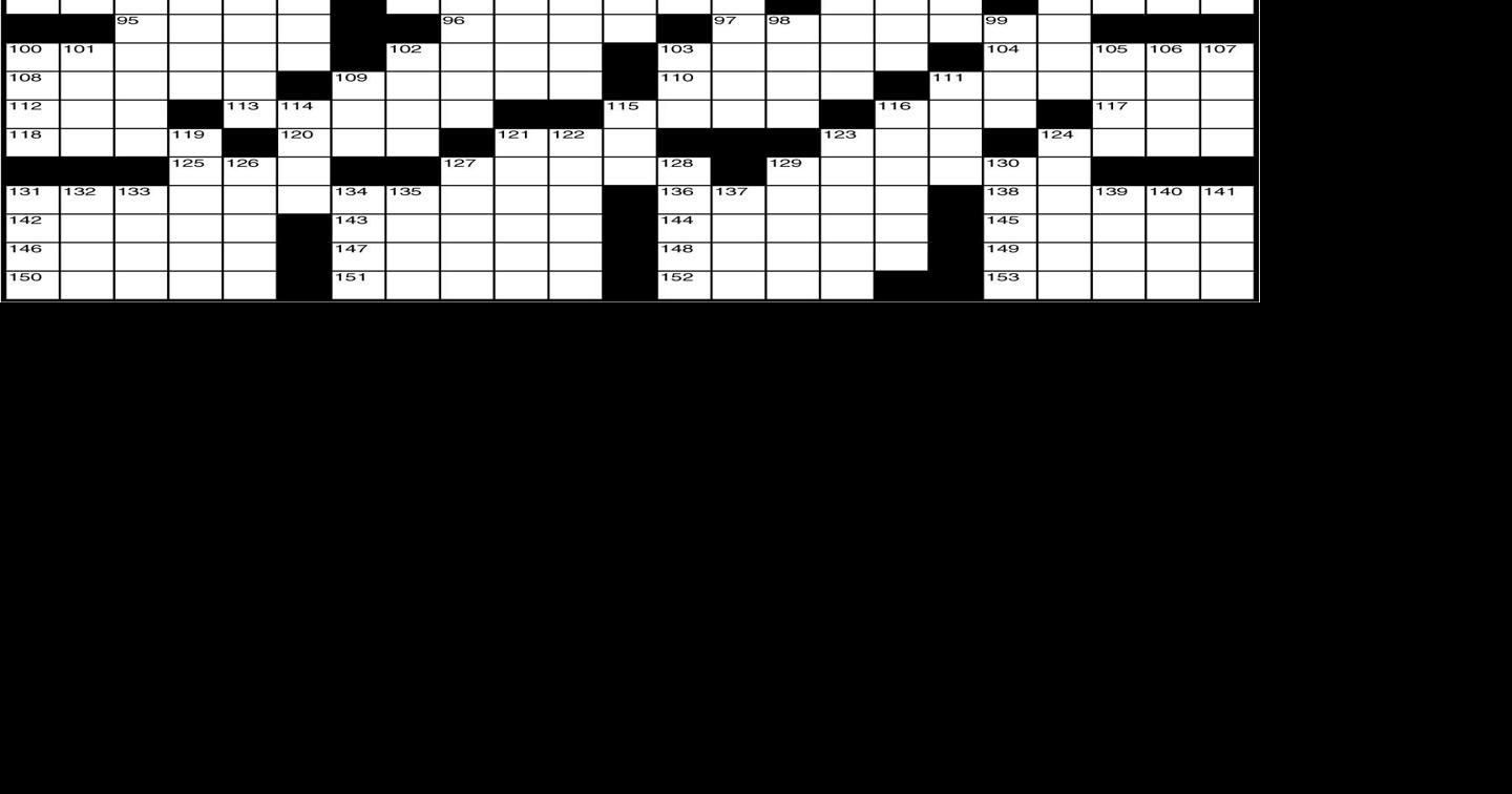 Crossword | Crosswords | leadertelegram.com