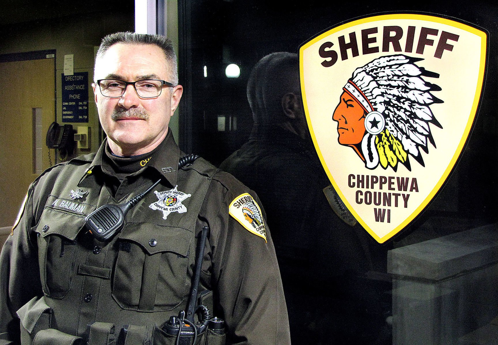 Officer shrugs off retirement joins Chippewa County sheriff s