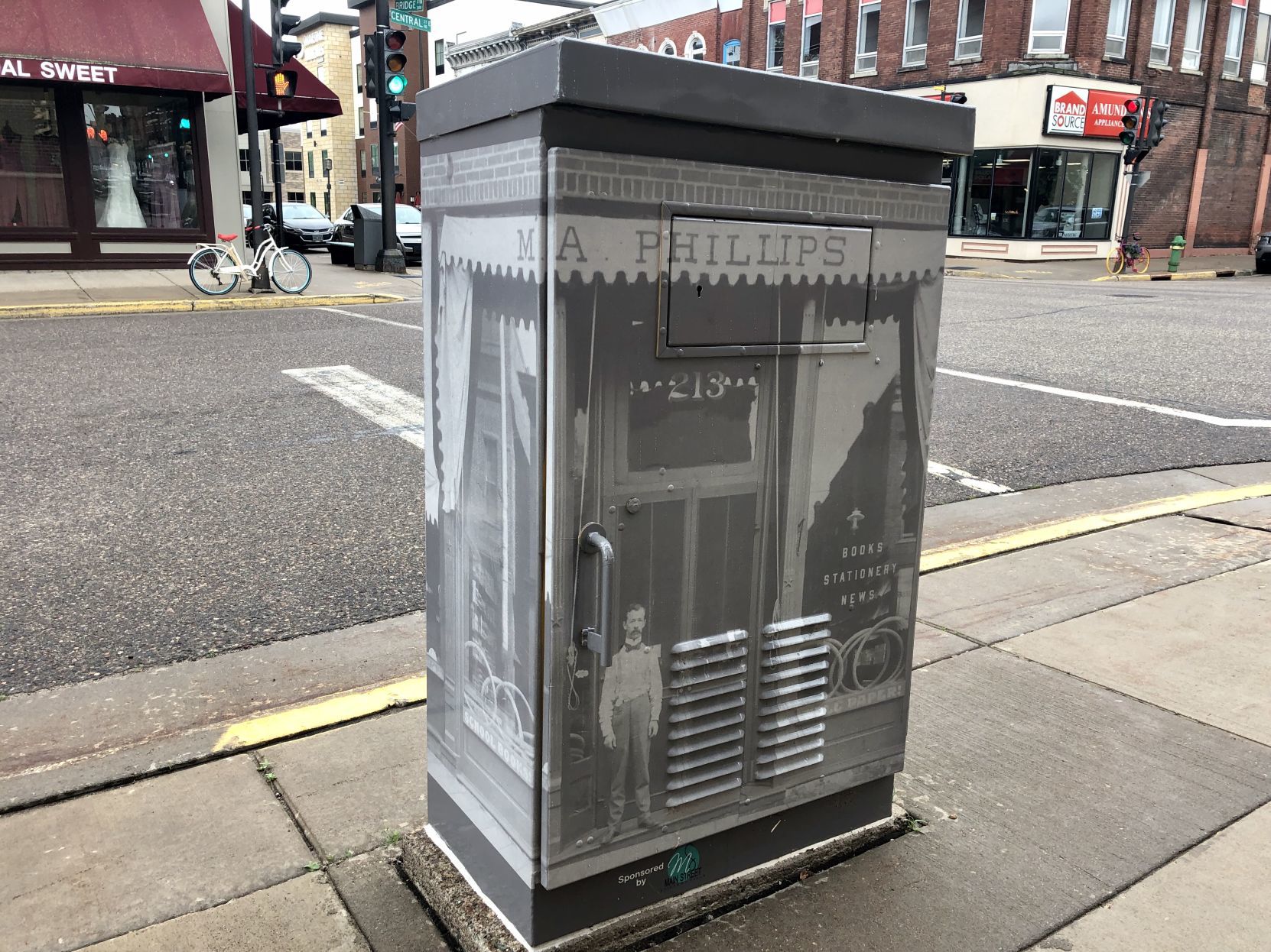 Historic wrap Chippewa Falls electrical boxes get makeover