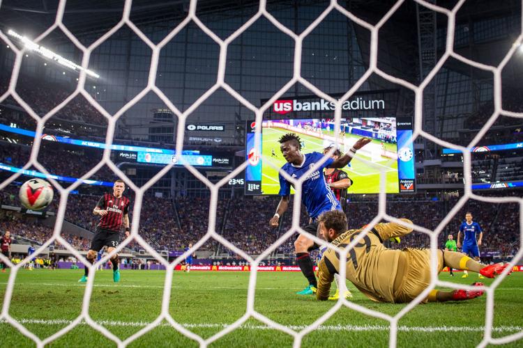 A.C. Milan VS. Chelsea Match At U.S. Bank Stadium As Part Of