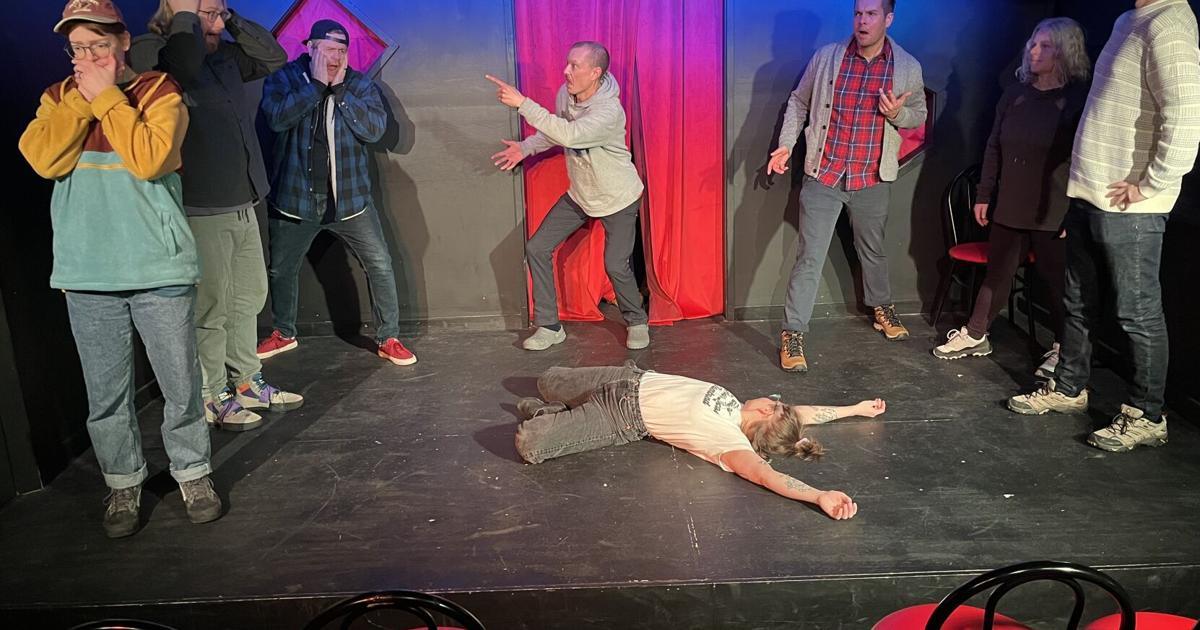 Murder and improv blend for fun in 'Glass Funion' | Arts ...