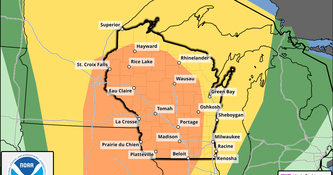 Strong storms expected Wednesday