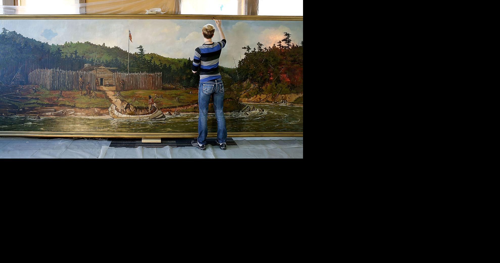 UW-Stout's French fur trade art coming down | Front Page ...