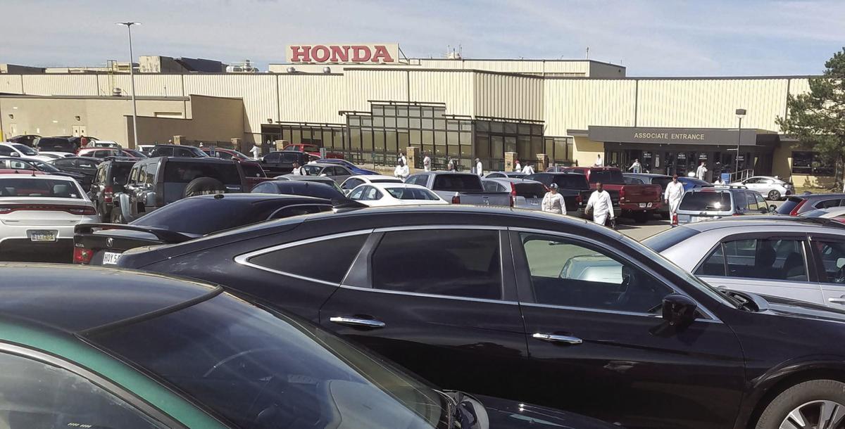 Honda plant is among those that continue running without