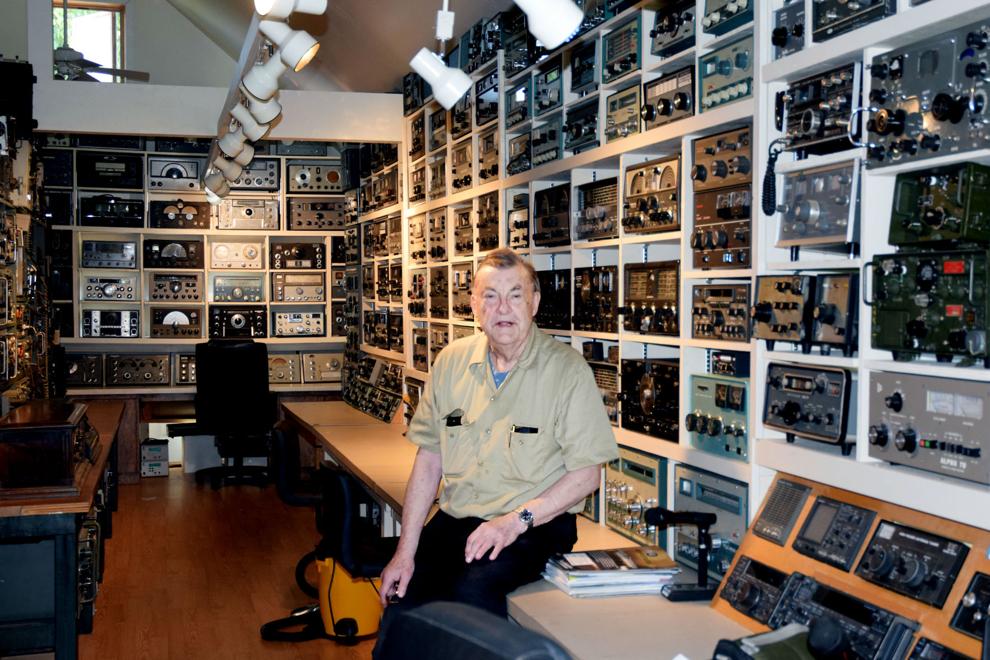 High frequency Waves connect Washington Island ham radio collector