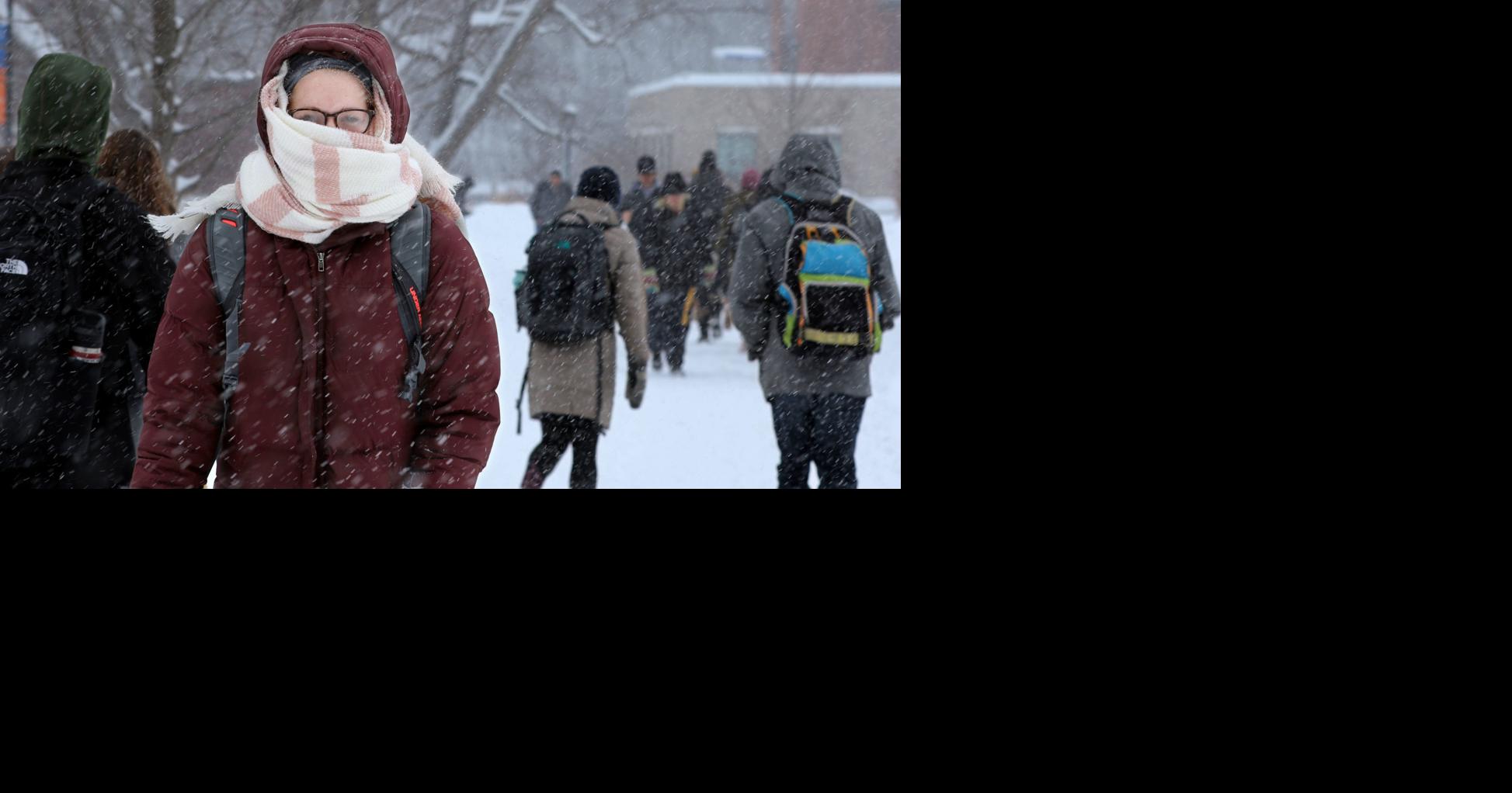 Snow continues to wreak havoc with travel | Front Page | leadertelegram.com