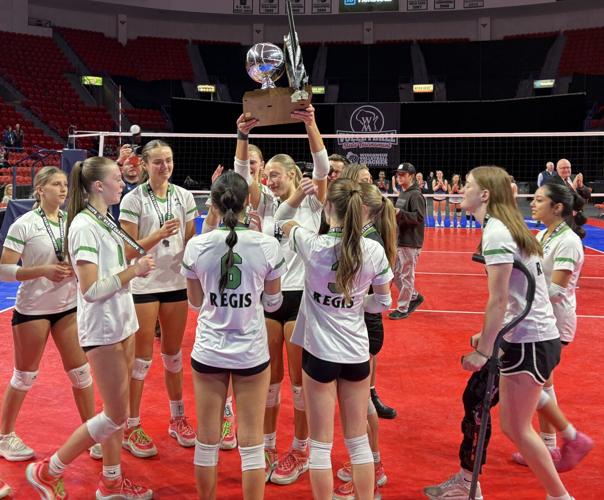 Maya Ridenour Short-handed Regis swept in heartbreaking state final | Sports ...