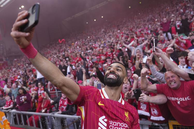 AP PHOTOS Liverpool clinch Premier League title Nation & World