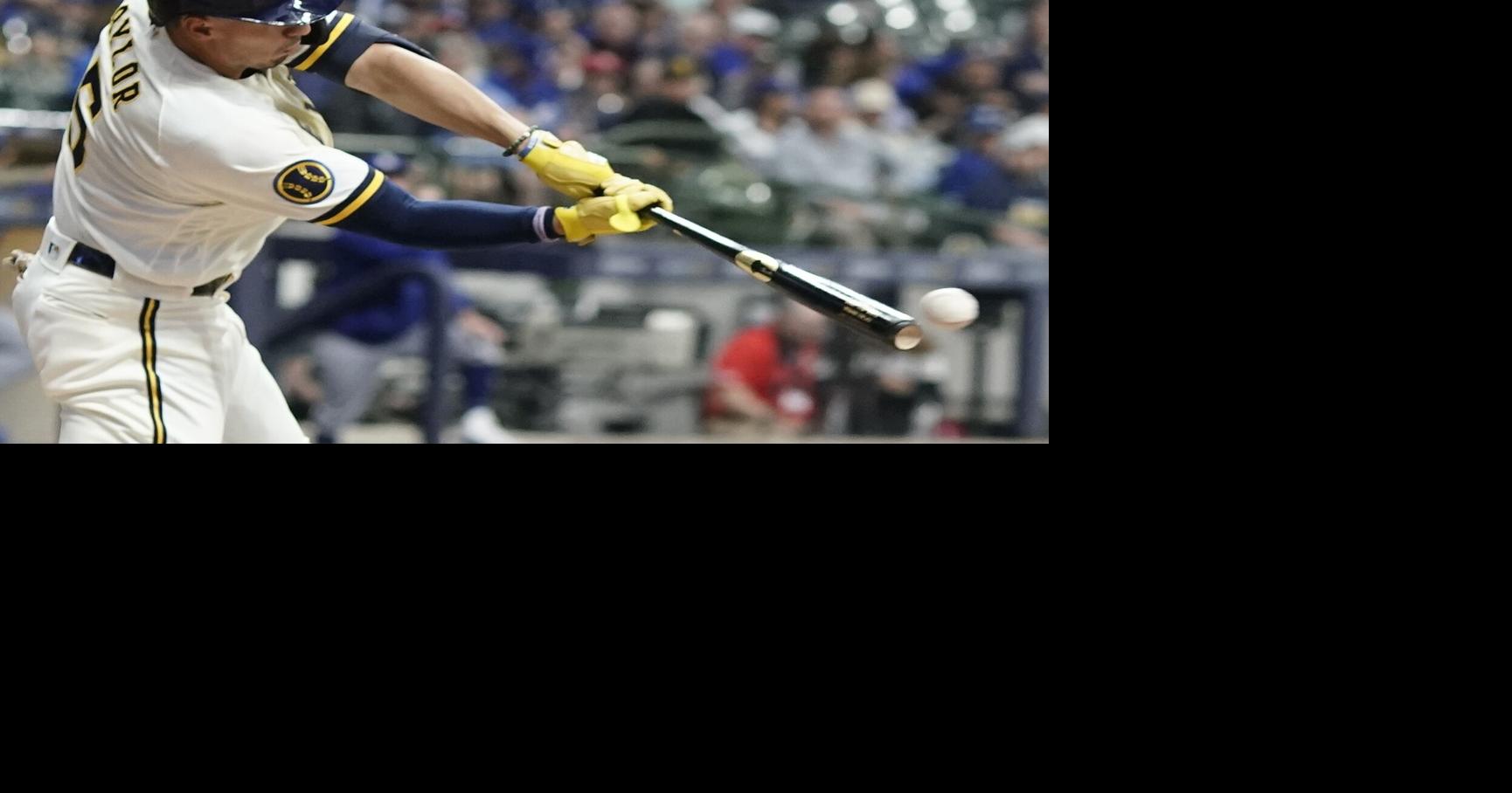 Dodgers Brewers Baseball