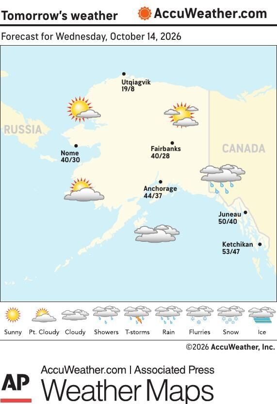 AP AA AK1013 WEATHER MAP | Nation & World | leadertelegram.com