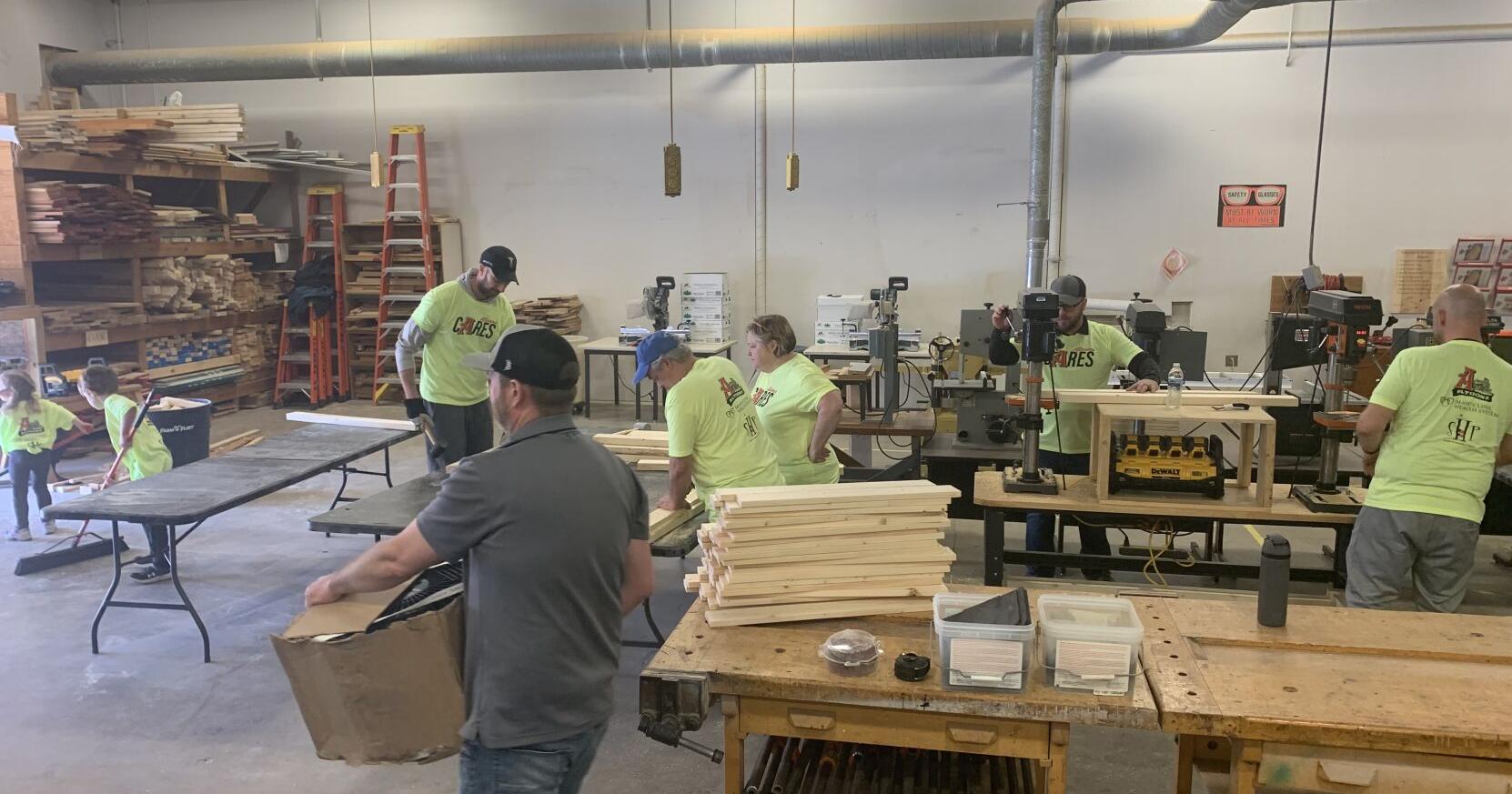 School District of Altoona staff help build beds for kids in the Chippewa Valley - Vimarsana News