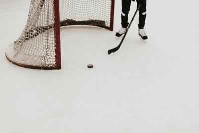 Hockey stock photo