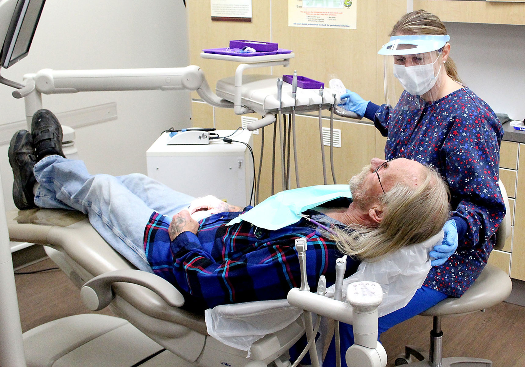 Military veterans receive free dental care at CVTC clinic On