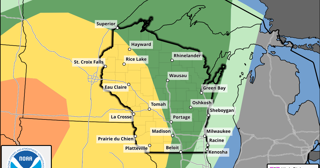 Strong storms expected Sunday, Monday