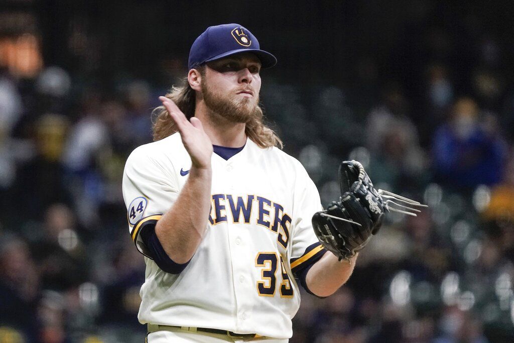 Brewers Ace Corbin Burnes, Manager Craig Counsell Among Finalists For BBWAA  Awards