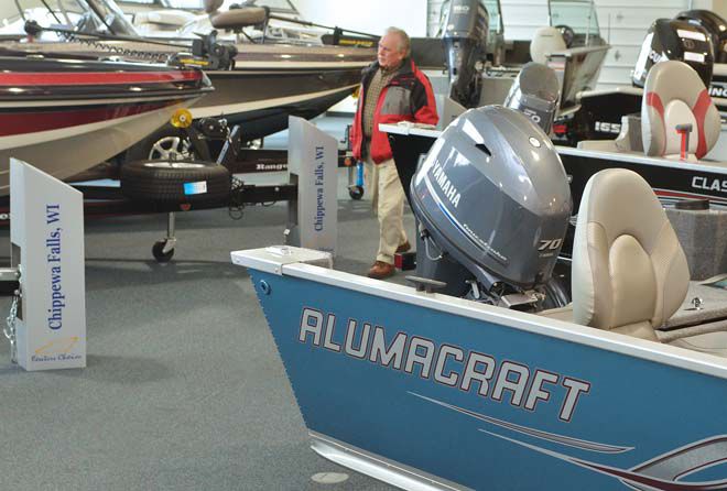 Weather boosts sales of motorcycles boats but not snowmobiles