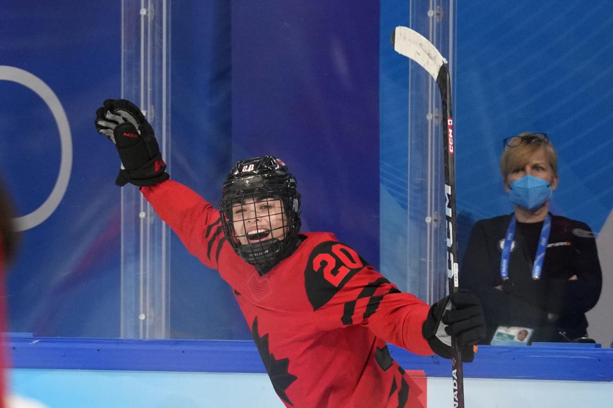 Anaheim Ducks' Trevor Zegras, Canadian women's hockey star Sarah